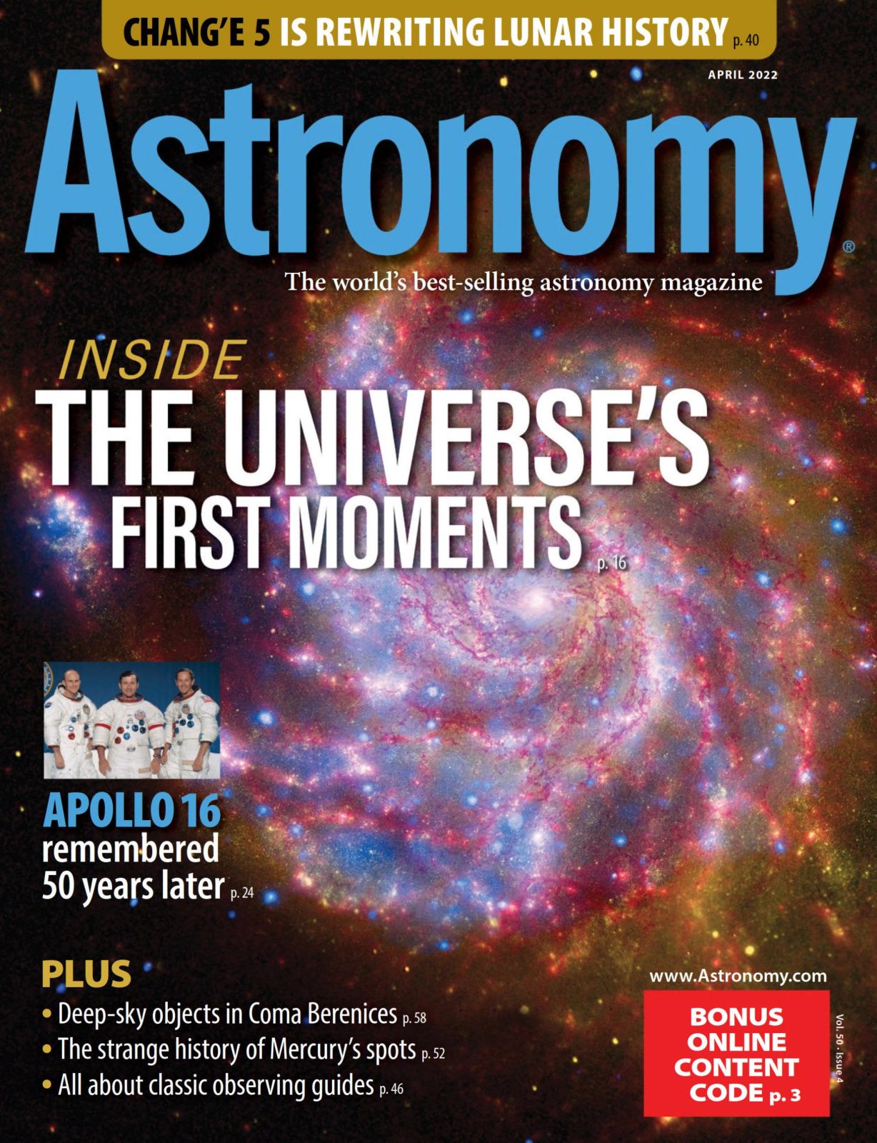 Astronomy 天文学杂志 APR 2022